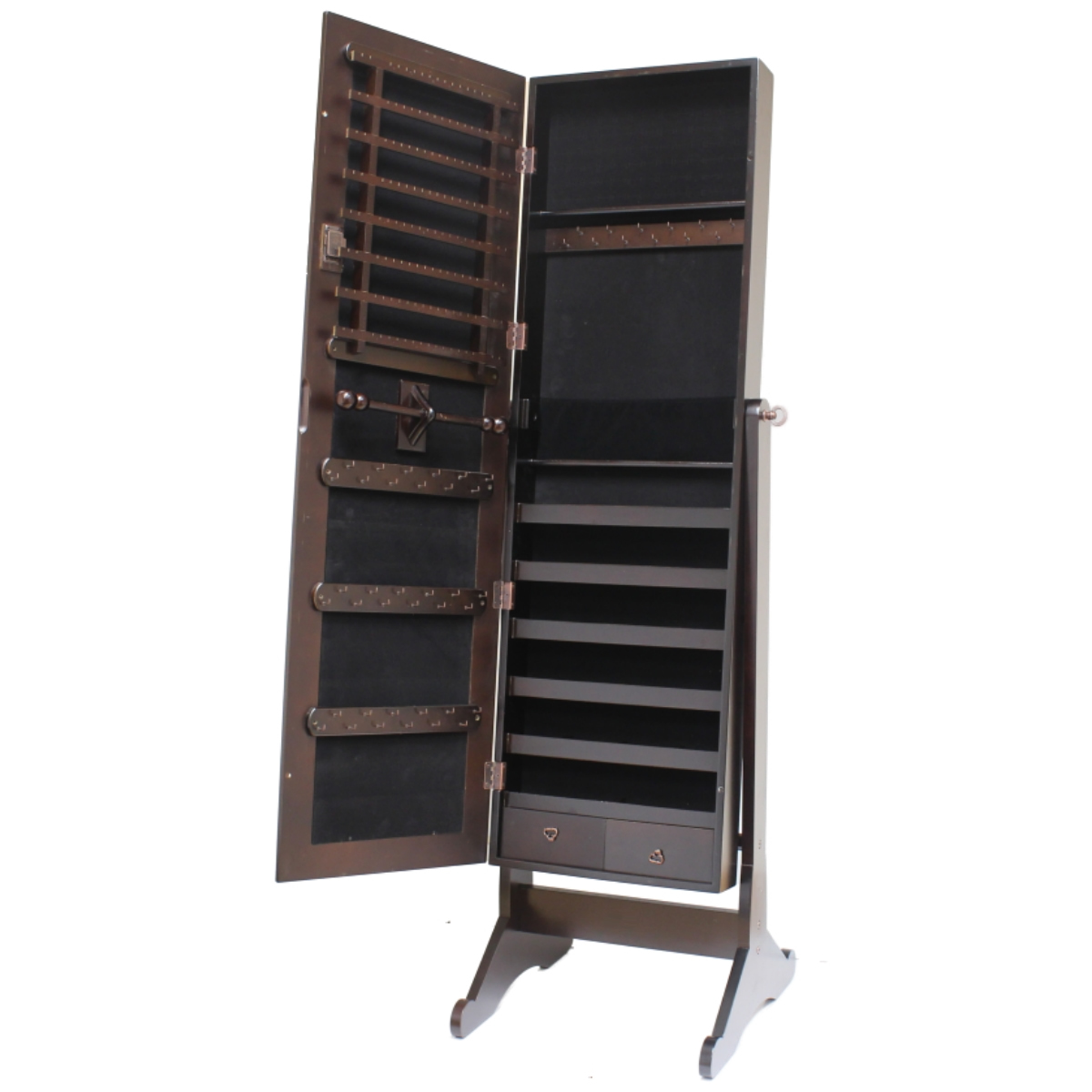 Floor Length Mirror Jewelry Box